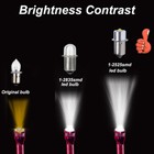 2pcs 19 2 V Flashlight Worklight Replacement Led Bulbs For Craftsman 315 113913