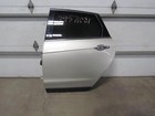 13-16 Cadillac Srx Left L Lr Driver Side Rear Door Champagne Silver