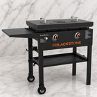 Blackstone 28    Outdoor Griddle 2-burner Flat Top Grill  Black  Hard Cover