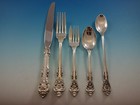 King Edward By Gorham Sterling Silver Flatware Set 12 Service 69 Pcs Dinner