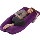U-shaped 51  Full Body Pillow  Soft Maternity Cushion For Pregnancy Body Support