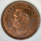 1946 Canada One Cent Coin Uncirculated Condition Bronze 1c Canadian Penny R b