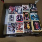 Large Flat Rate Box Of Sports Cards  3000   Nfl Mlb Nba 1970s To Present  Huge 