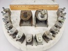 16x Electroplated Zinc Malleable Iron Beam Clamp - 3 8 In    1 2  Flanges