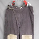 Vintage Globe Mfg  Firefighters Bunker Turnout Gear Pants Suspenders Fireman 40