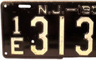 1932 Pair Of New Jersey From Essex County License Plates E1 31304 Original Paint