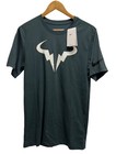 Nike Rafael Nadal New Mens Size S Dri-fit Green Performance Tennis Court T-shirt