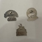 Lot Of 3 Wdw Cast Lanyard Series 3 Disney Pin Trading Logo Collection Pin
