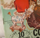 Vtg 1966 Hills Dept Store Santa s Treasure Book Christmas Coloring Contest Book
