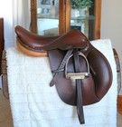 17  M Crosby California Prix Des Nations Saddle  fittings   Cover English Hunter