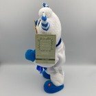 Gemmy Animated Yeti 14  Plush Singing The Most Wonderful Time Of The Year Nwt