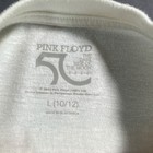 Pink Floyd Dark Side Of The Moon 50th Anniversary White T-shirt Size L  10 12 