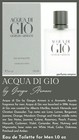 Acqua Di Gio By Giorgio Armani Cologne For Men Edt 1 0 Oz New In Box