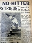 9 1956 Newspapers Ny Vs Brooklyn Baseball World Series W Don Larson Pefect Game