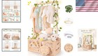 X-large Wooden Baby Shower Crate With Adjustable Handle - Unique Gift Solution