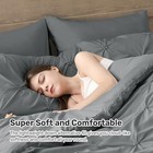  Queen Comforter Set Dark Gray - Soft Pintuck Down Queen 92   x88     10 Dark Gray
