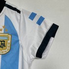 Lionel Messi  10 Argentina National Team Blue Striped Soccer Jersey Youth T-6