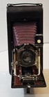 Eastman Kodak No  3-a Folding Pocket Camera Model B-2 W  Red Bellows case manual