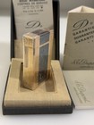 S t  Dupont Vintage Line 1 Large Black Lacquer Gold Plated Lighter Nos Sealed