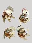 4 Different Vintage Mack Truck Bull Dog Lapel Pins W Colorful Hats Pinch Backs