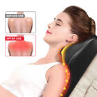 New 3d Shiatsu Back Neck And Shoulder Massager With Heat Pillow Deep Kneading
