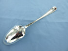 An Antique Sterling Silver Old English Soup Spoon  London 1774 