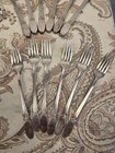 Vtg 26pc  Set Of Rogers Bro  International Silver Plated Syliva Table Flatware 