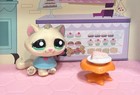 Hasbro Littlest Pet Shop Lps  2079 Bonbon Cat Kitten Prototype Lps Authentic Htf