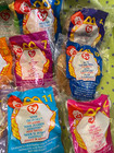 Mcdonalds Happy Meal Ty Mini Beanies - Set Of 12 - 1999 - All New Sealed Package