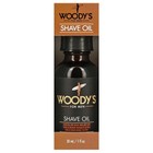 Woody s Shave Oil For Men Facial Hair And Skin 1 Fl Oz Beard Shaving Grooming