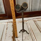Antique Brass Vintage Brass Field Binoculars With Removable Folding Tripod Stand