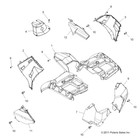 Polaris Shield Kit Cover  For Sportsman Atv Models  Genuine Oem - 2207153