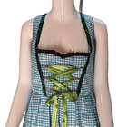Gaudi Leathers Gingham German Bavarian Tyrol Dirndl Dress Octoberfest Or Costume