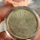 1898 Mo Am Mexico Cap   Rays Silver Peso China Restrike Of 1949 Un Peso Coin