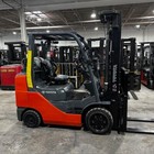 2019 Toyota 8fgcu30 6000lb Used Forklift Triple Mast Sideshift 2554 Hours