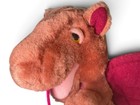 Vintage 1983 Dakin Burgundy Purple Wings Dragon 9  Plush Stuffed Animal Toy