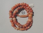 A Fine Strand Of Ancient Agate Calcite African Stone Beads Mali  5072