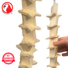 Bonka Bird Toys 1096 Natural Long Wood Star Large Chew Parrot Cage Toy Amazon