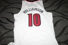 Louisville Cardinals Basketball Game Worn 2021 Home Jersey Samuel Williamson L 2