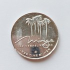 Mirage Hotel Casino Las Vegas Nevada Danny Gans  999 Fine Silver Coin