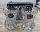 Vintage Hofbauer 24  Lead Crystal Glass Mini Vase Set - Made In Germany - Kmart