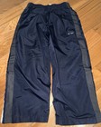 Two Pairs Boy Xs Champion Jogging Pants  1 Insulated  1 Mesh  Legs Zip  Navy