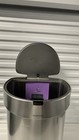 Simplehuman 45l Semi-round Automatic Sensor Trash Can  Brushed Stainless Steel