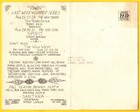Ten Years After Santana Bg189-190 Bill Graham Fillmore Double 1969 Postcard