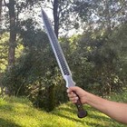 Custom Handmade Carbon Steel Blade Roman Gladius Sword  Hunting Sword Camping