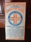 Vintage Diozo Germicide Wall Hanger Doctor Parker Chemical