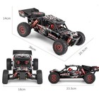 Wltoys 124016v2 1 12 Brushless Rc Car max75km h High-speed Off-road Rc Buggy Car