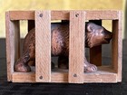 Vintage Good Luck Bear Souvenir From Yellowstone Park Great Label And Condition 