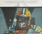     eric Stokes Game Worn    10 10 21 Photo Matched     Signed       packers Jersey    psa