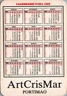 1989 Miami Vice Calendar 10 X 7 Cm  4  X 2 75   Portugal Don Johnson Vintage  11